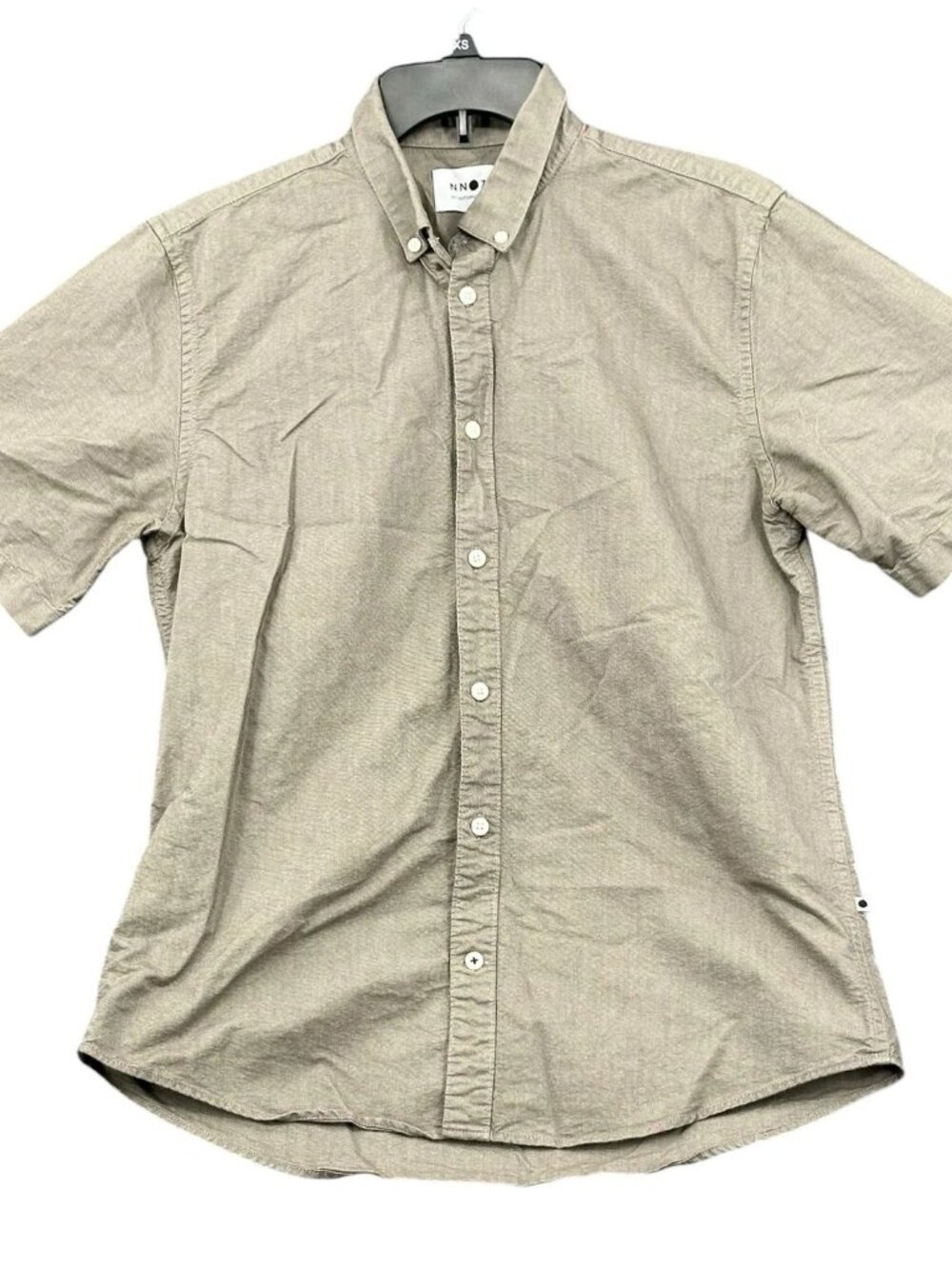 NN07 Men's Small Gray Sixten Short Sleeve Shirt